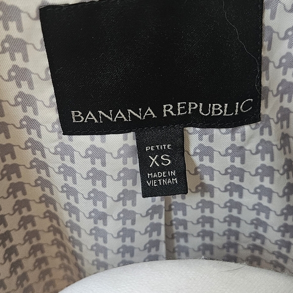 Banana Republic Women's Classic Khaki Trench Coat Size XS Excellent Condition - Picture 10 of 11